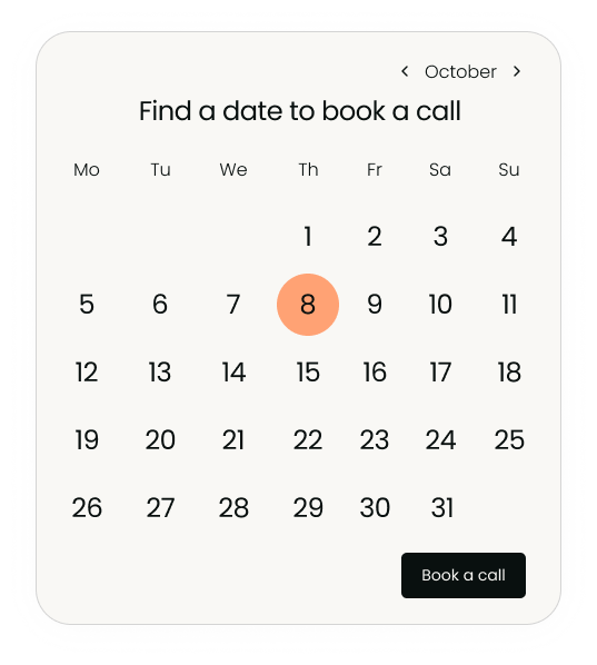 Calendar Collapsed